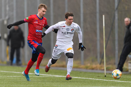 Tvååkers Erik Nilsson och Örgrytes Anton Lans