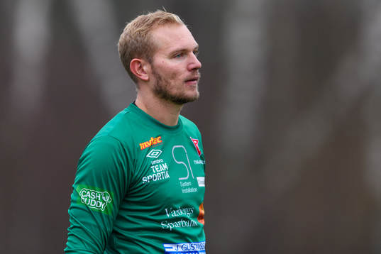 Tvååkers målvakt Johan Ekelundh
