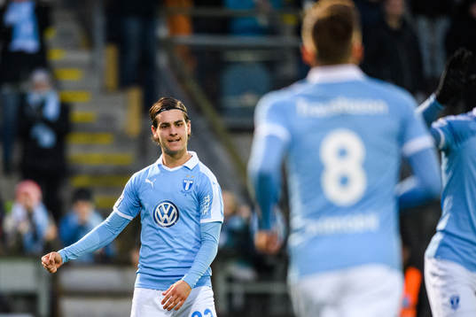 Malmö FFs Adi Nalic jublar