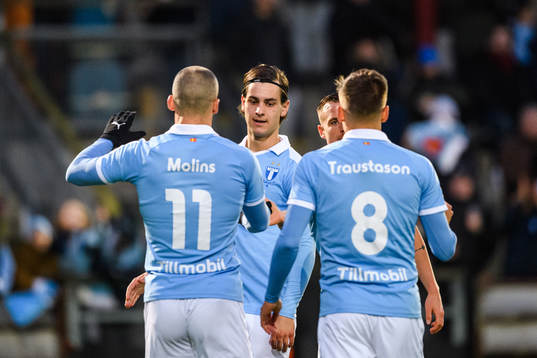 Malmö FFs Adi Nalic jublar