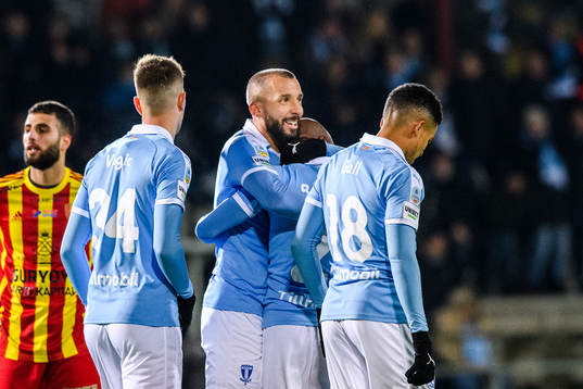 Malmö FFs Guillermo Molins jublar