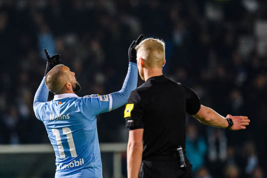 Malmö FFs Guillermo Molins jublar