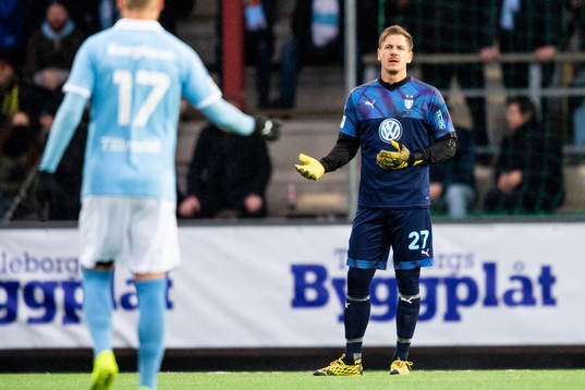 Målvakt Johan Dahlin