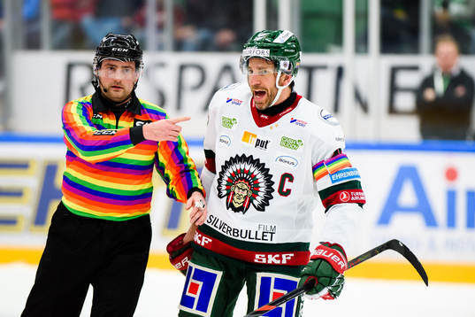 Frölundas Joel Lundqvist får matchstraff