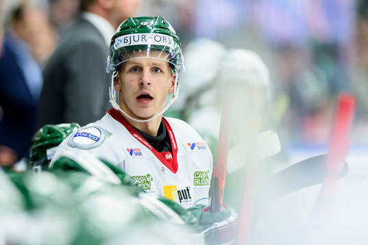 Frölundas Max Friberg deppar
