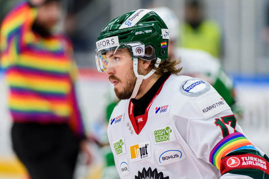 Frölundas Sebastian Stålberg deppar