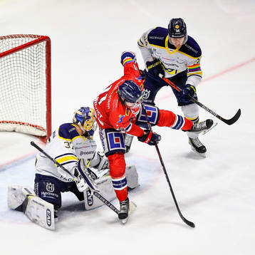 s målvakt Jonas Gunnarsson, Linköpings Henrik Törnqvist