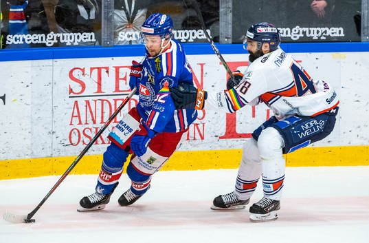 Oskarshamns Markus Modigs och Växjös Daniel Rahimi