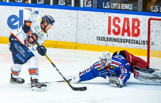 Oskarshamns målvakt Fredrik Pettersson-Wentzel och