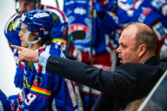 Oskarshamns tränare Per-Erik Johnsson