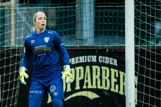 Göteborgs målvakt Loes Geurts