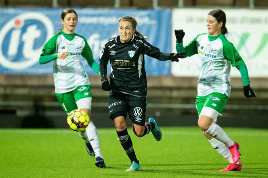 Göteborgs Filippa Angeldal mot Fortuna Hjørrings Signe