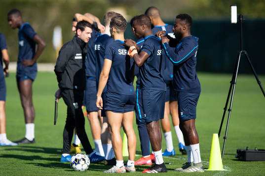 IFK Göteborgs Amin Affane, Alhassan Yusuf och Nzuzi Toko
