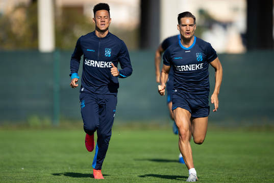 IFK Göteborgs Tobias Sana och Amin Affane
