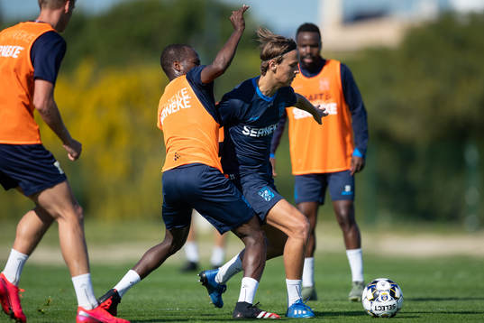 IFK Göteborgs Alhassan Yusuf och Noah Alexandersson