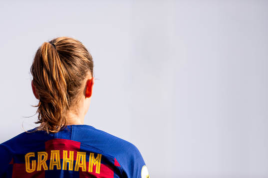 Caroline Graham Hansen of Barcelona