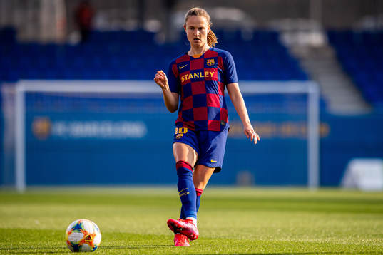 Caroline Graham Hansen of Barcelona