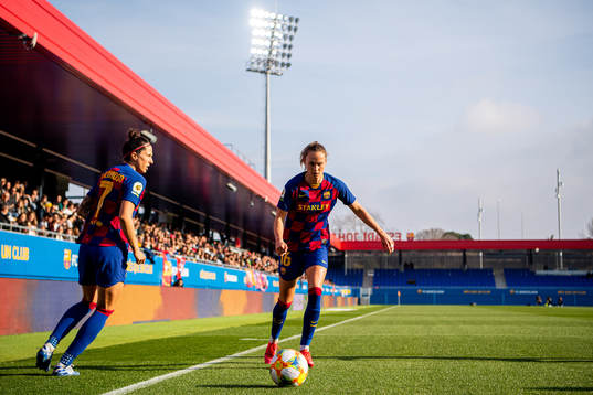 Caroline Graham Hansen of Barcelona