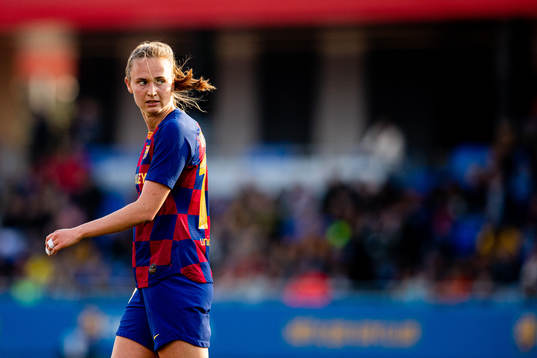 Caroline Graham Hansen of Barcelona