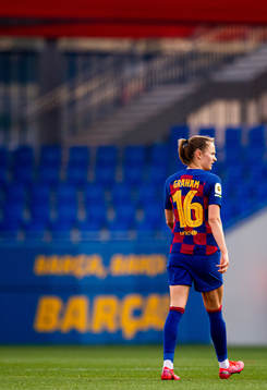 Caroline Graham Hansen of Barcelona