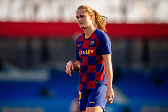 Caroline Graham Hansen of Barcelona