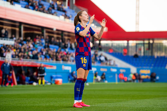 Caroline Graham Hansen of Barcelona