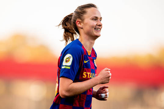 Caroline Graham Hansen of Barcelona