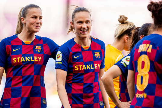 Ana-Maria Crnogorčević and Caroline Graham Hansen of