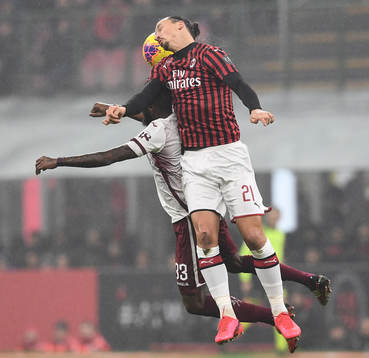 Zlatan Ibrahimovic of Milan