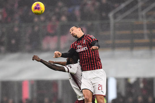 Zlatan Ibrahimovic of Milan