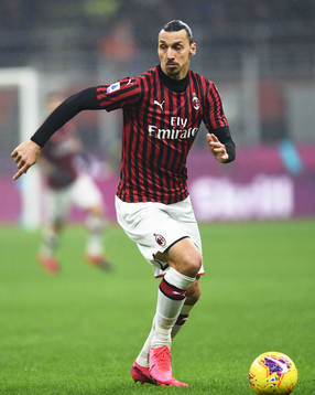Zlatan Ibrahimovic of Milan