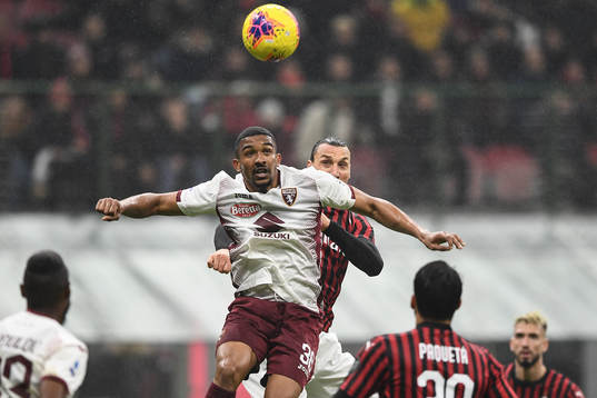 Zlatan Ibrahimovic of Milan