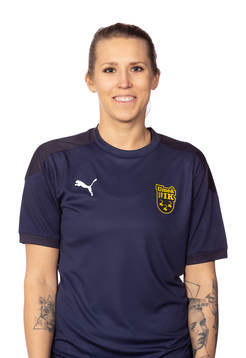 Umeås målvaktstränare Mikaela Jacobson