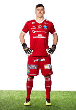 Umeås målvakt Cameron Hogg