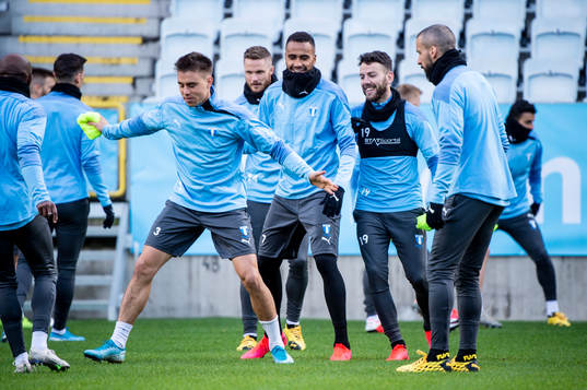 Jonas Knudsen, Isaac Kiese Thelin, Erdal Rakip och