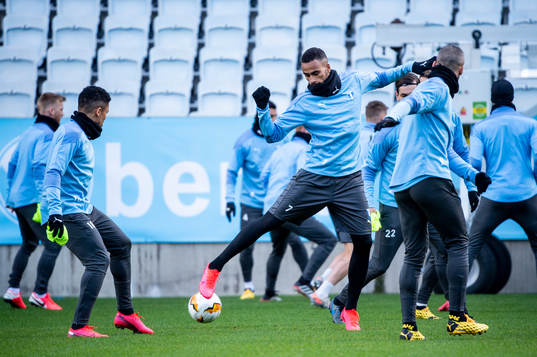 Romain Gall, Isaac Kiese Thelin och Guillermo Molins