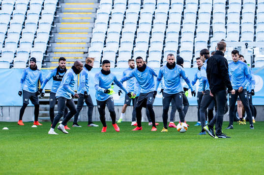 Fouad Bachirou, Romain Gall, Isaac Kiese Thelin och