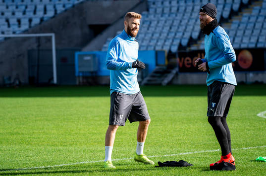 Rasmus Bengtsson och Jo Inge Berget
