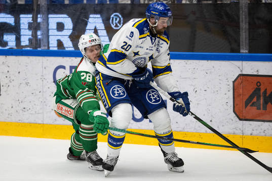Rögles Anton Bengtsson och Leksands Mattias Karlsson