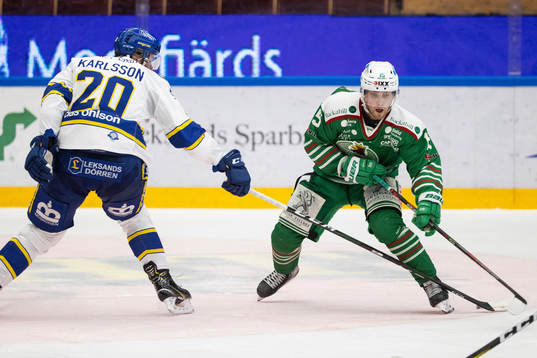 Rögles Simon Ryfors och Leksands Mattias Karlsson