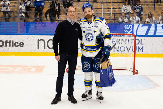 Leksands Mattias Ritola utsedd till matchens lirare