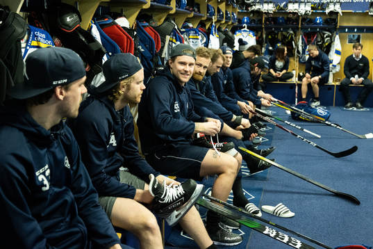 Leksands Philip Samuelsson och Leksands Jonas Ahnelöv och