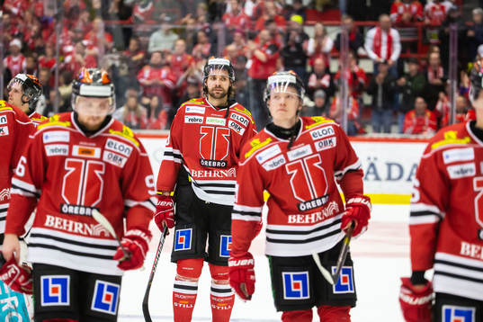 Örebros spelare deppar