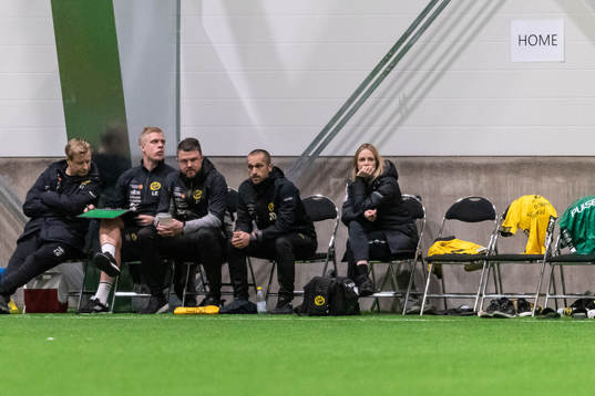 Elfsborgs manager Jimmy Thelin och assisterande tränare