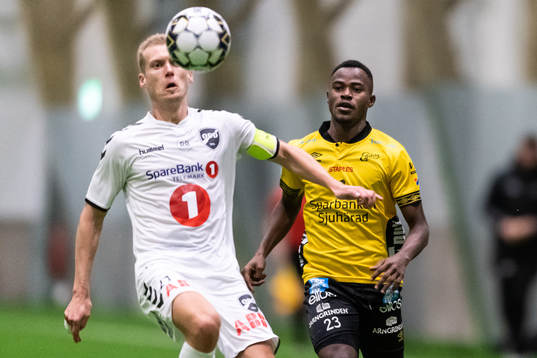 Elfsborgs Prince Isaac-Kouame och Odds Steffen Hagen