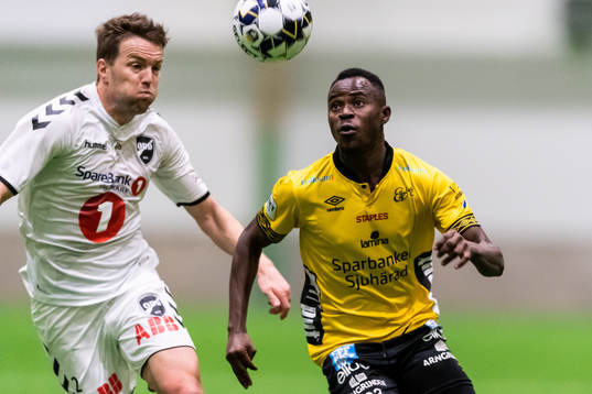 Elfsborgs Prince Isaac-Kouame och Odds Espen Ruud