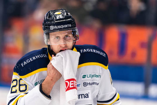 s Alexander Bergström har ont