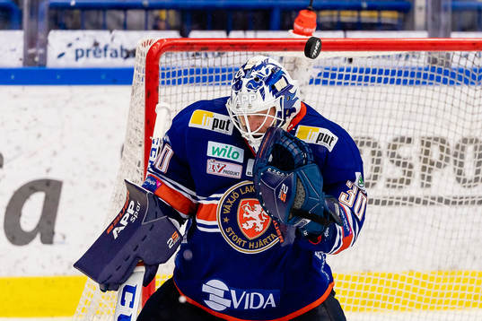 Växjös målvakt Viktor Fasth