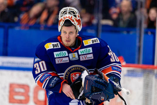 Växjös målvakt Viktor Fasth