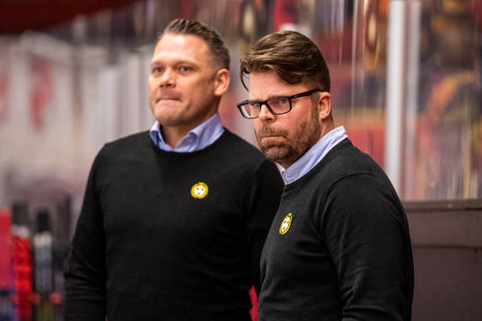 Brynäs tränare Ove Molin (h)
